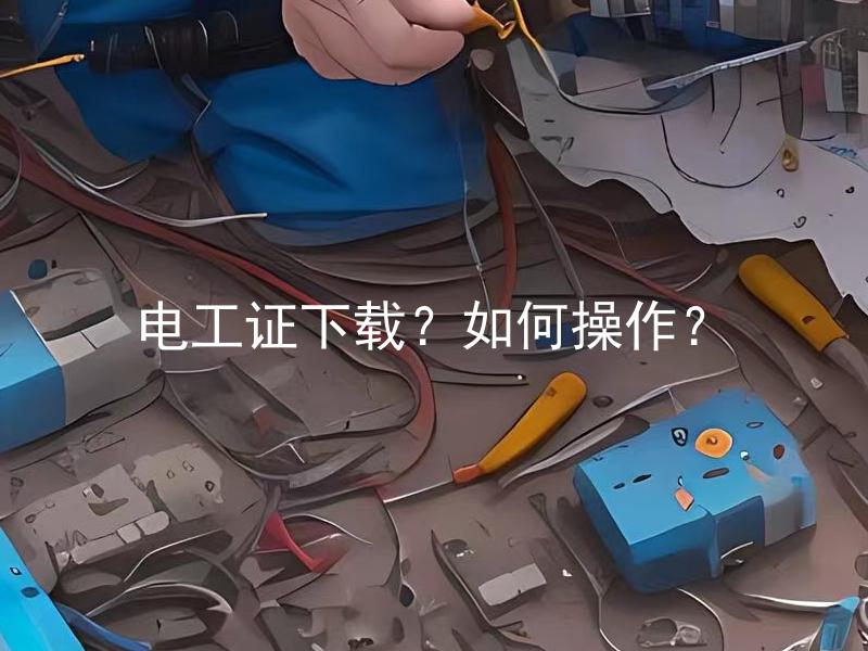 电工证下载？如何操作？ 如何下载电工证？操作方法是什么？