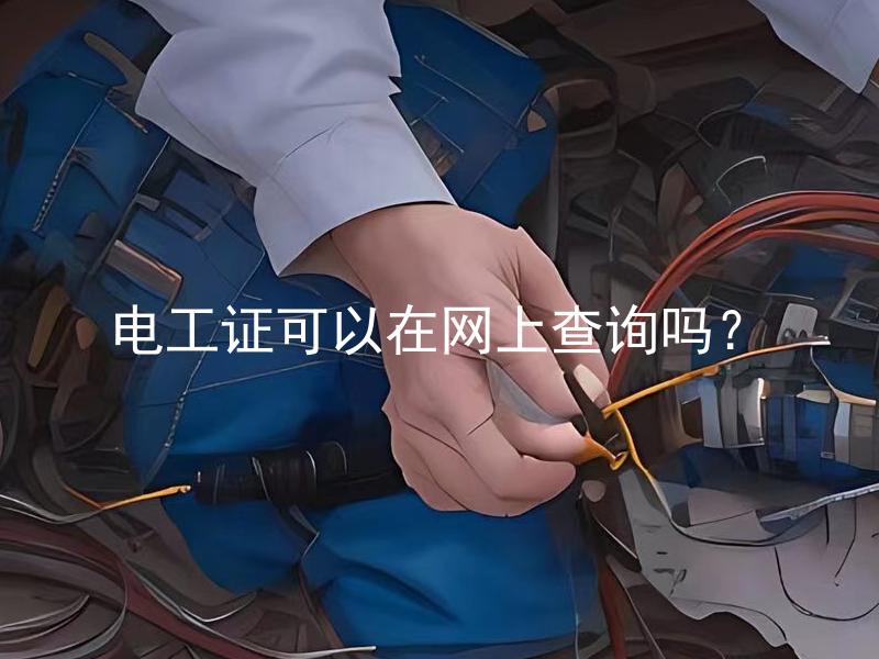 电工证可以在网上查询吗？ 电工证在网上查询有哪些注意事项吗？