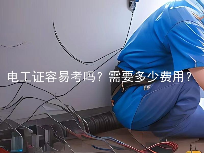 电工证容易考吗？需要多少费用？ 电工证如何考取？需要付出多少费用？