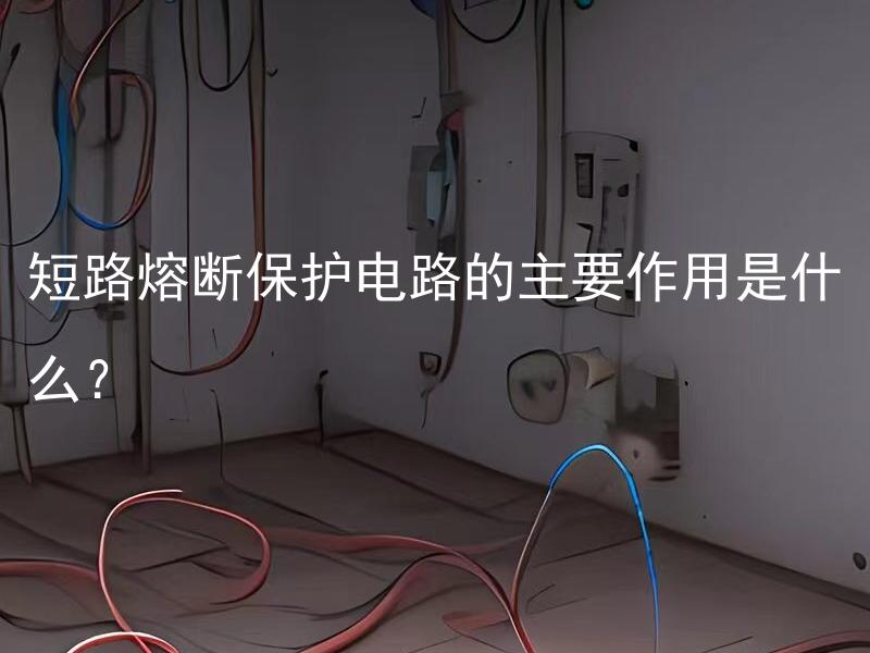 短路熔断保护电路的主要作用是什么？ 短路熔断保护电路的主要作用有哪些？