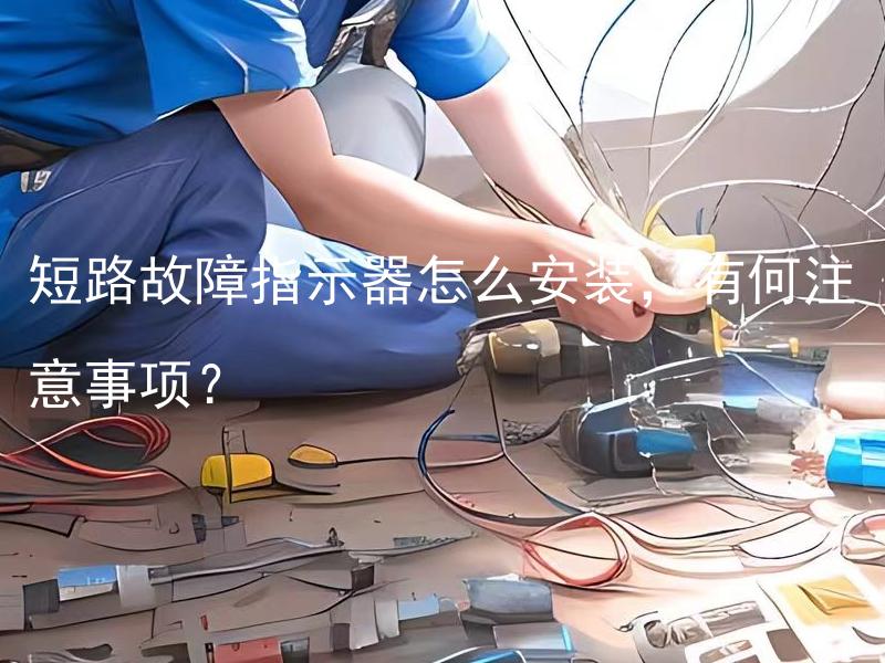 短路故障指示器怎么安装，有何注意事项？