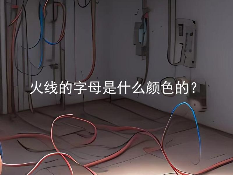 火线的字母是什么颜色的？ 火线的字母是什么颜色的指示线？