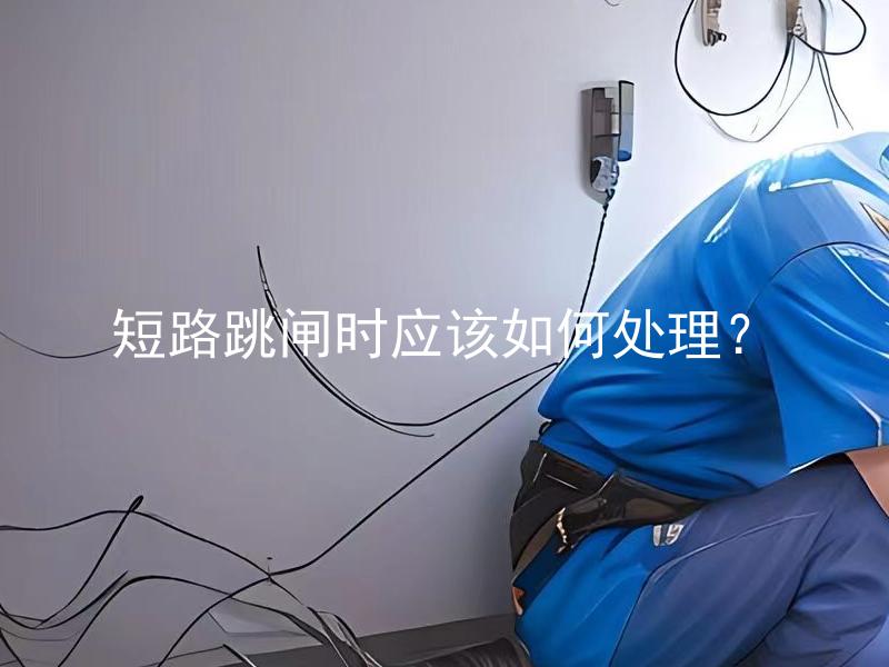 短路跳闸时应该如何处理？ 短路跳闸是如何发生的？