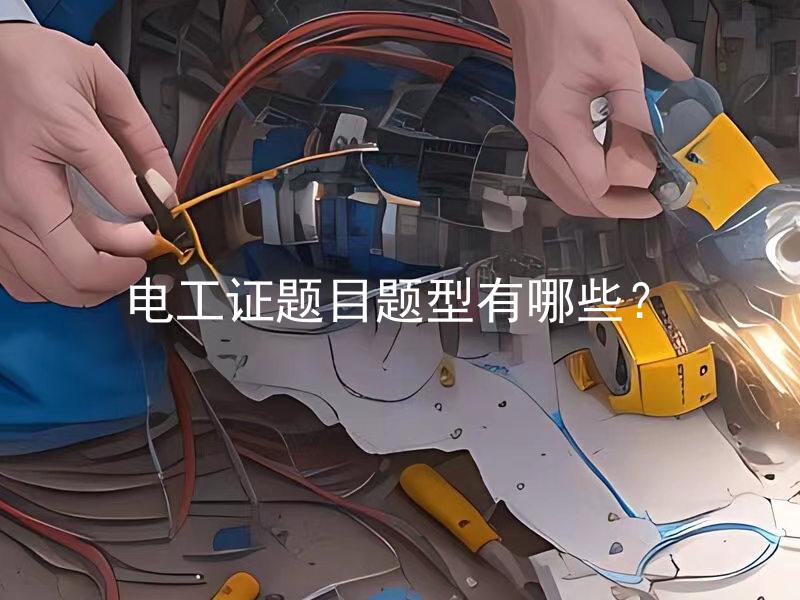 电工证题目题型有哪些？ 电工证题目题型包含哪些考点？