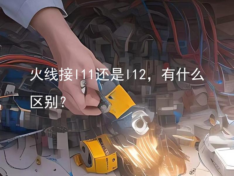 火线接l11还是l12，有什么区别？ 火线接L11还是L12，怎样选择更好？