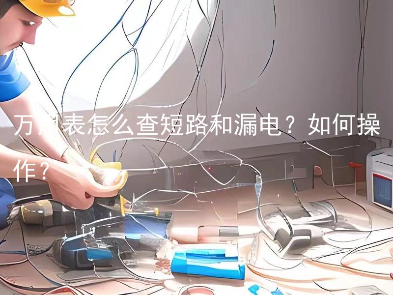 万用表怎么查短路和漏电？如何操作？