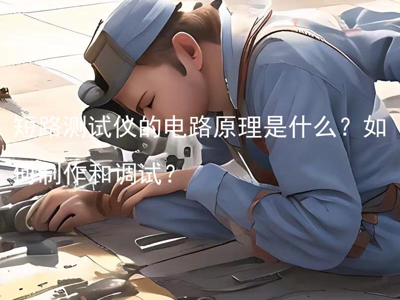 短路测试仪的电路原理是什么？如何制作和调试？