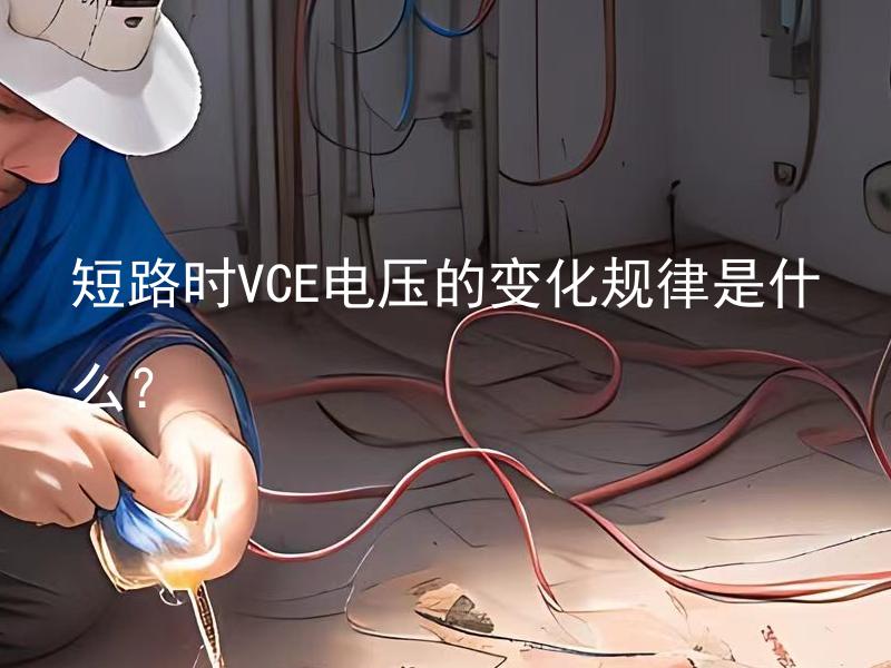 短路时VCE电压的变化规律是什么？ 电路短路时，VCE电压会怎样变化？