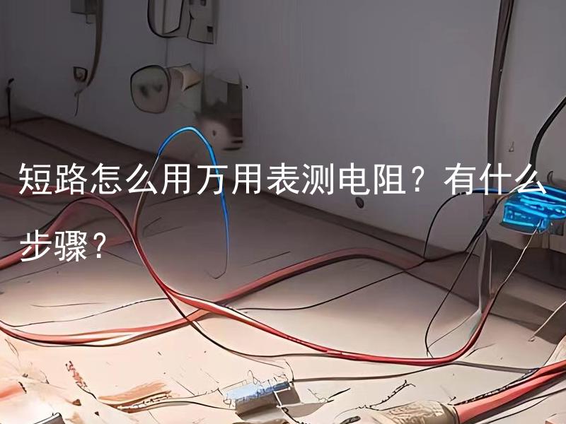 短路怎么用万用表测电阻？有什么步骤？ 短路怎么用万用表测电阻？怎样正确操作？