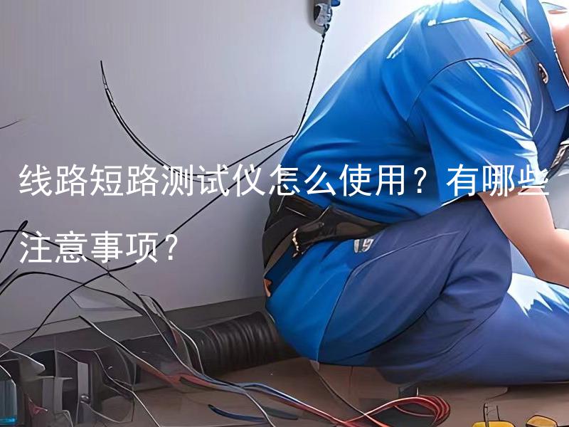 线路短路测试仪怎么使用？有哪些注意事项？