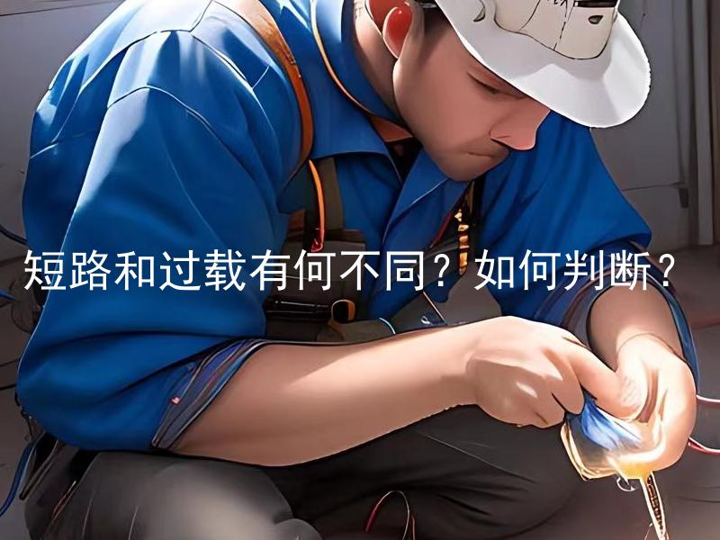 短路和过载有何不同？如何判断？